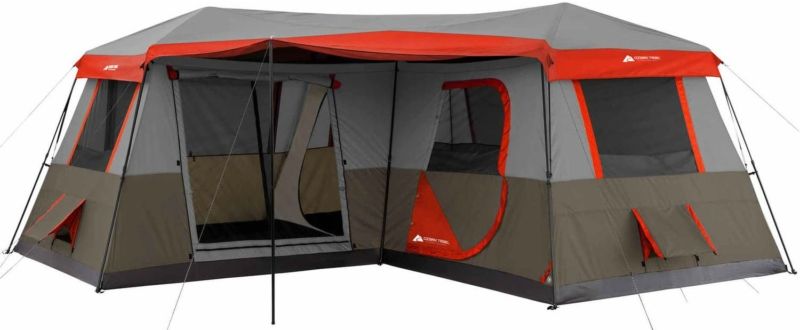 Двенадцатиместная палатка Ozark Trail 16х16-Feet Instant Cabin Tent.
