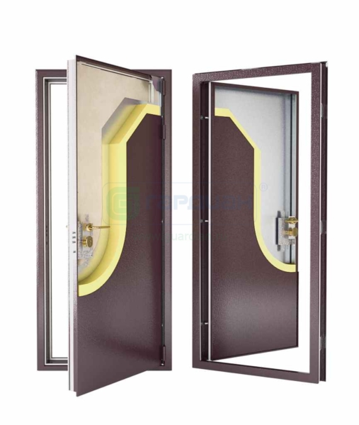 ДС-7 – лучшие металлические двери с внутренним открыванием