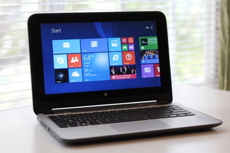 HP Pavilion x360 11 - лучший ноутбук с сенсорным экраном