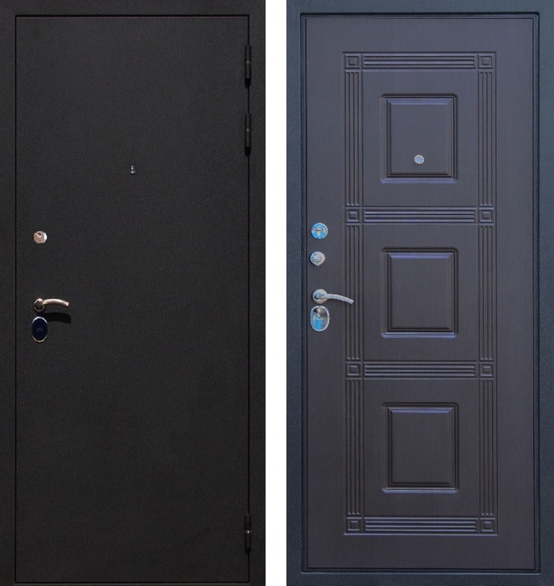 Трио Металл – лучшие металлические двери с толстым полотном