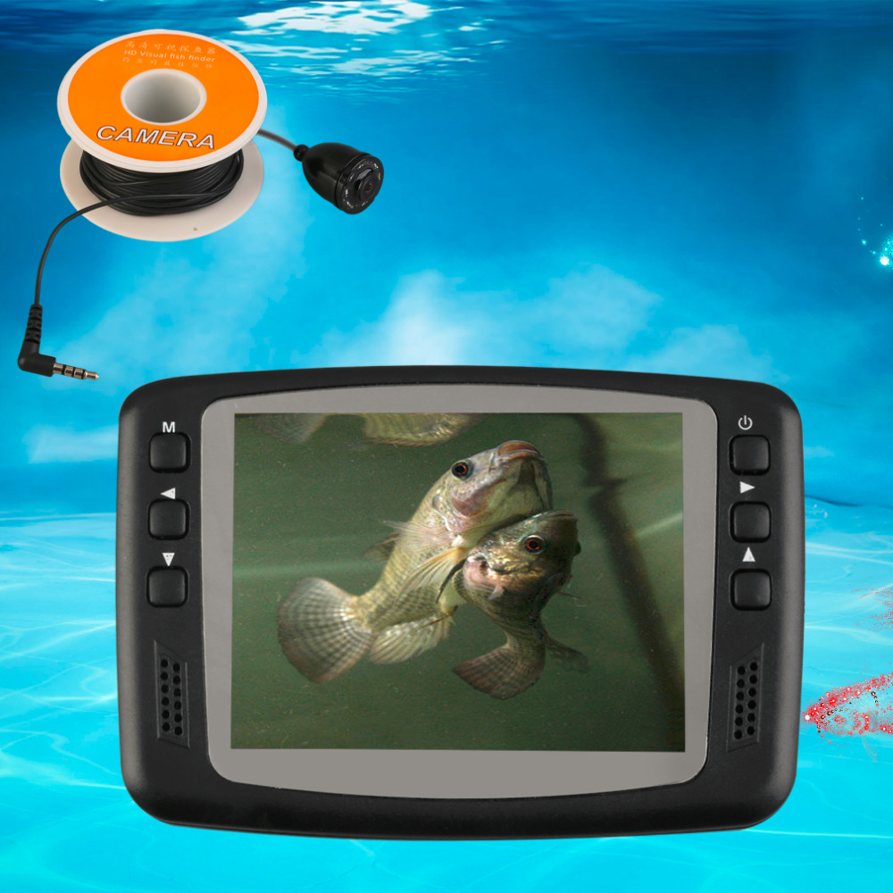 Лучшая камера для рыбалки. Подводная видеокамера Fishfinder 7600d 4,3